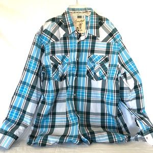 Button Down Plaid Shirt